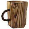 Houten Make-up Beker met Touwhandvat