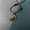 Houten Ketting Handgemaakt Model Hertengewei