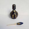 Houten Perzische Surma Dani Kohl Houder Traditioneel Marineblauw (x2)
