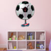 Houten Wandklok voor Kinderkamer Model Voetbal