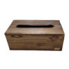 Houten Afvalmand & Tissue Box Set – Linda