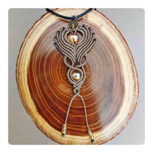Artistieke Macramé Ketting – Boho Model