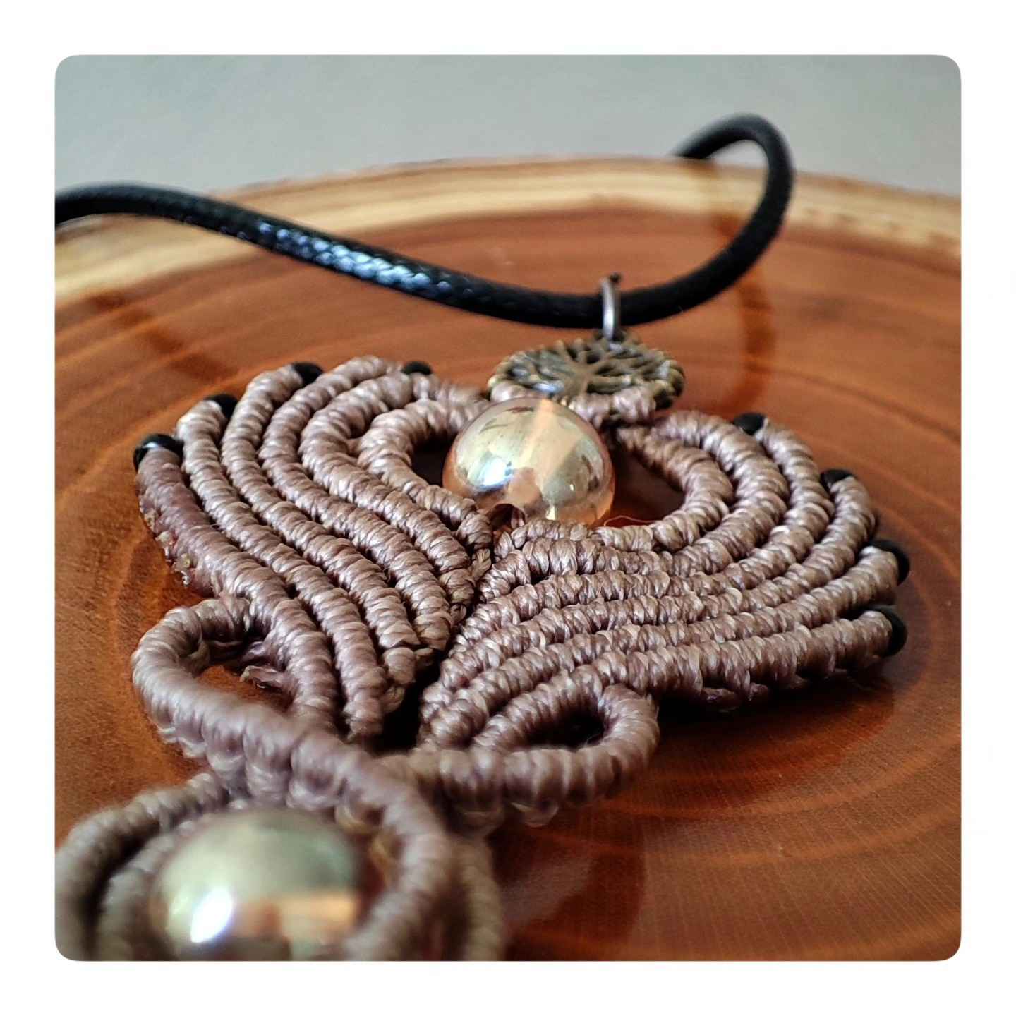 Artistieke Macramé Ketting – Boho Model