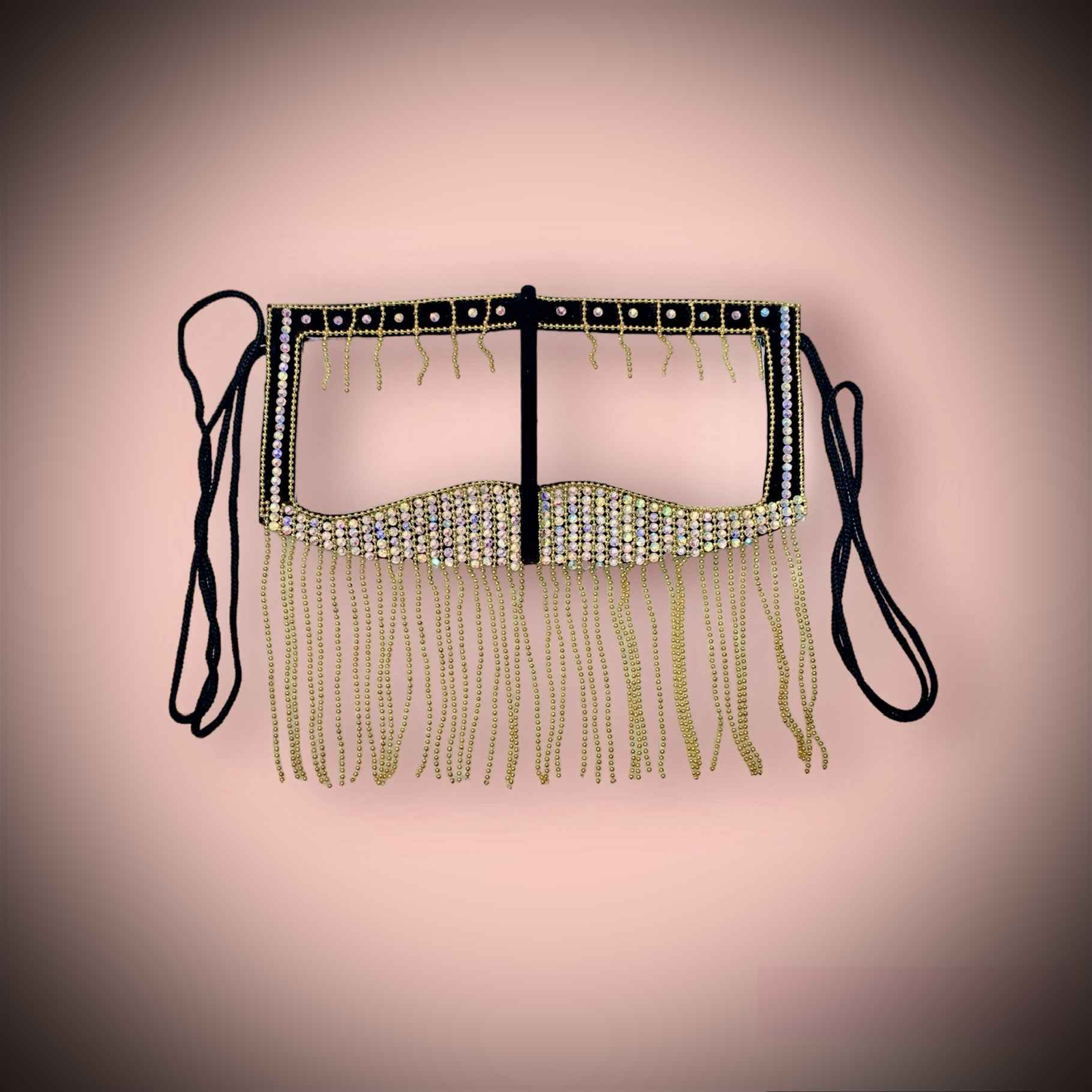 Handgemaakt Battoulah Masker voor Vrouwen – Golf Burqa Model