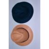 Klassieke Adly Hoed in Navy Blauw (Vilt)
