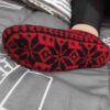 Gehaakte Giveh Slippers voor Vrouwen – Rood