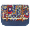 Boheemse Crossbody Schoudertas met Perzisch Geïnspireerd Geometrisch Patroon