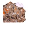 Babyslab met Mouwen - Fluweel - Dierendesign - Bruin
