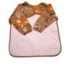 Babyslab met Mouwen - Fluweel - Dierendesign - Bruin