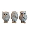 Decoratieve Baby Uilen Beeldjes – Ogen van Wijsheid