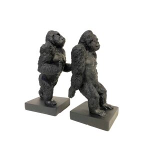 Gorilla Ontwerp Decoratief Boeksteun – Gedurfde Accent voor Creatieve Ruimtes