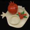 Decoratieve Keramische Kaarshouder Handgemaakt Model Yalda