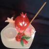Decoratieve Keramische Kaarshouder Handgemaakt Model Yalda