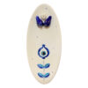 Decoratieve Keramische Wierookhouder met Boze Oog Ontwerp Handgemaakt