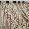 Decoratieve Macramé Wandtapijt Kunst Model Honey