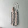 Decoratieve Macramé Wandtapijt Kunst Model Maan