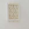 Decoratieve Macramé Wand Sleutelhouder Handgeweven