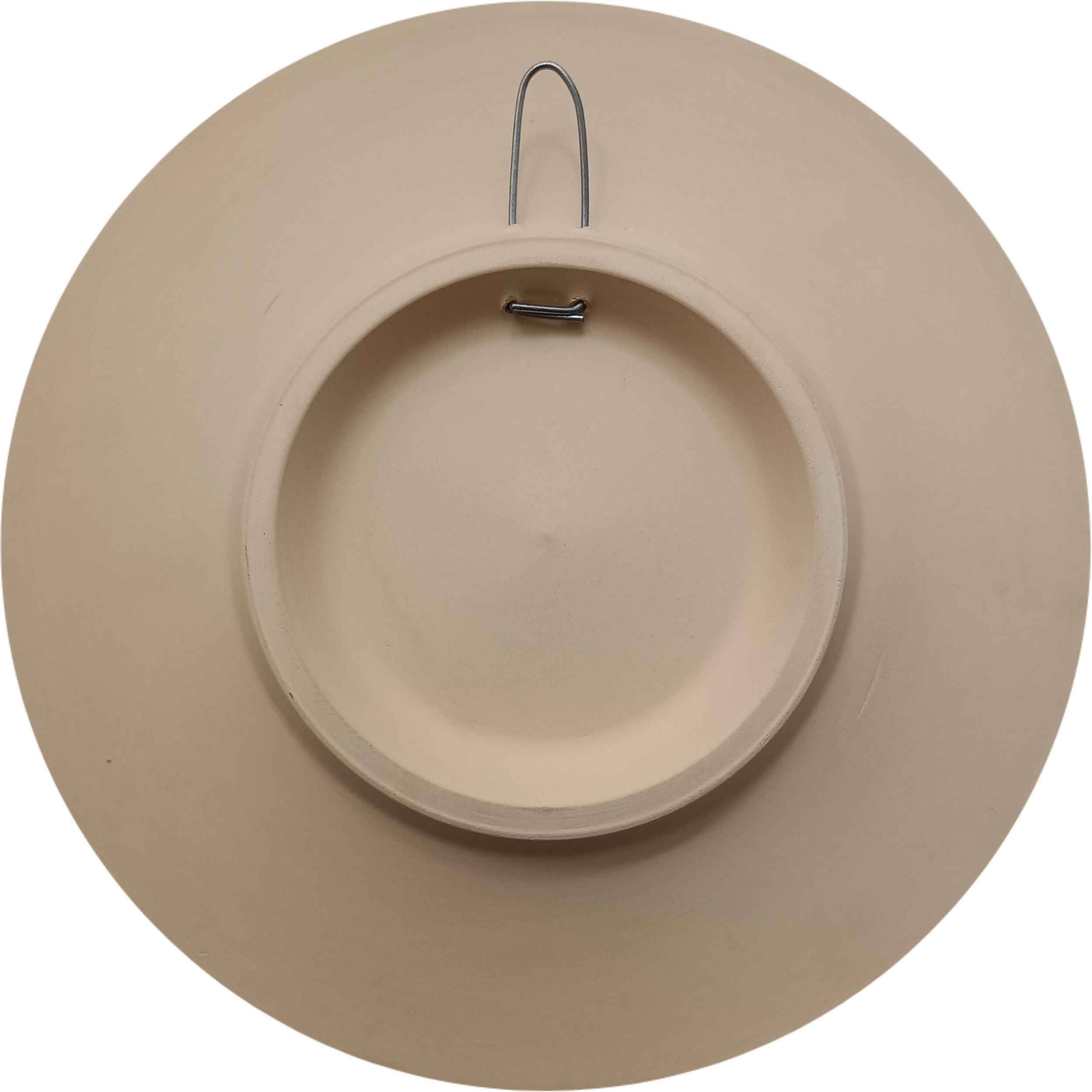 Decoratieve Keramische Plaat voor Tafel & Muurdecoratie in Wervelende Derwisj Ontwerp