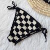 Delicaat Handgemaakt Gehaakt Bikini Set Bh & String voor Vrouwen