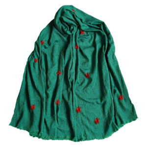 Geborduurde Sjaal Handgemaakt – Model Bloom