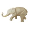 Geometrisch Olifant Kubisme Beeldje – Abstracte Hars Ornament