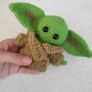 Amigurumi Gehaakte Knuffel Grogu – Baby Yoda Knuffelspeelgoed