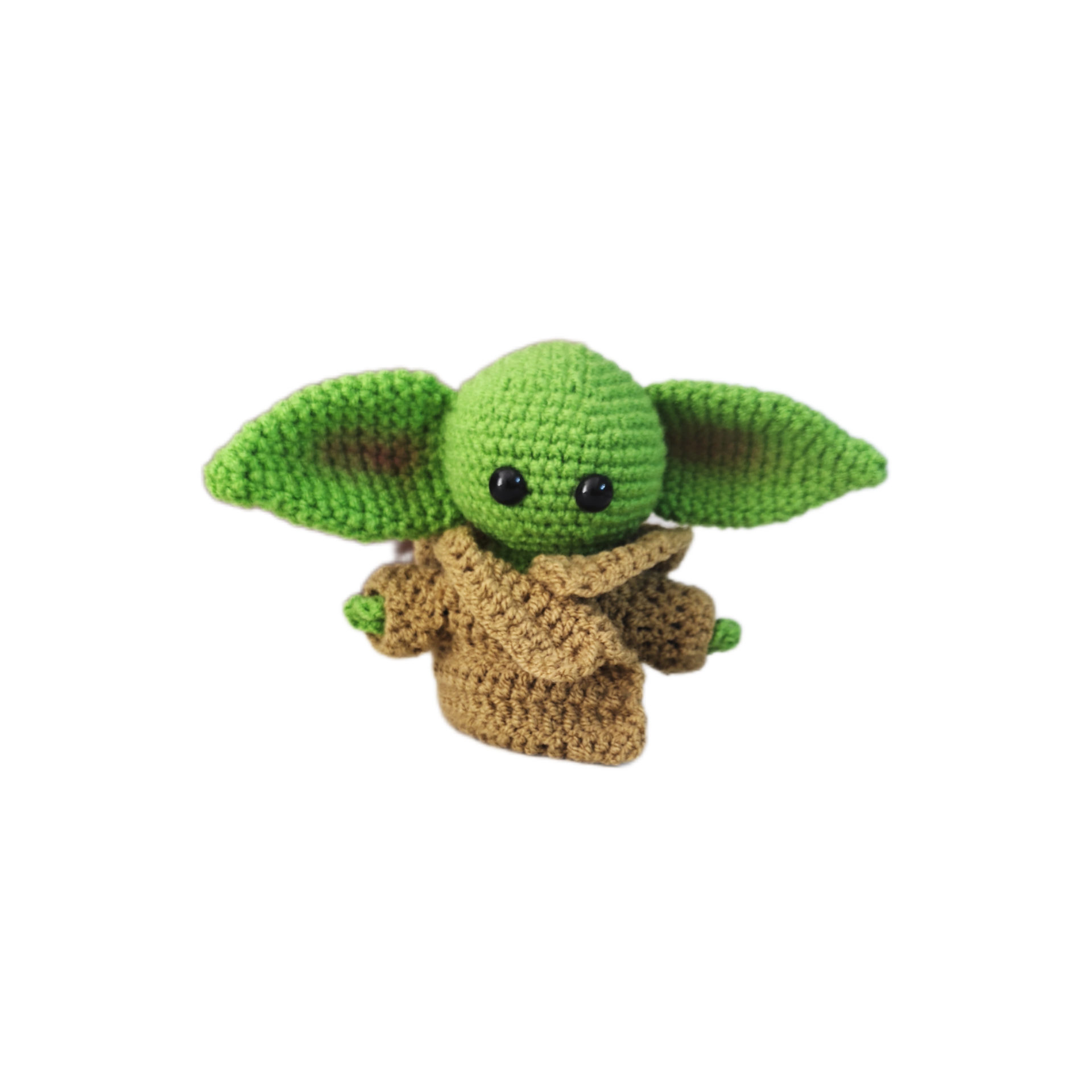 Amigurumi Gehaakte Knuffel Grogu – Baby Yoda Knuffelspeelgoed
