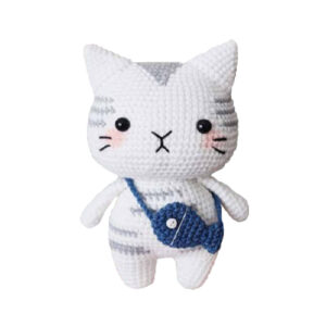 Amigurumi Gehaakte Knuffel Kat – Perfect Cadeau voor Verjaardag