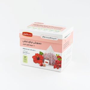 Hibiscus Infusie Zure Thee met Rode Vruchten (Pakket van 72)