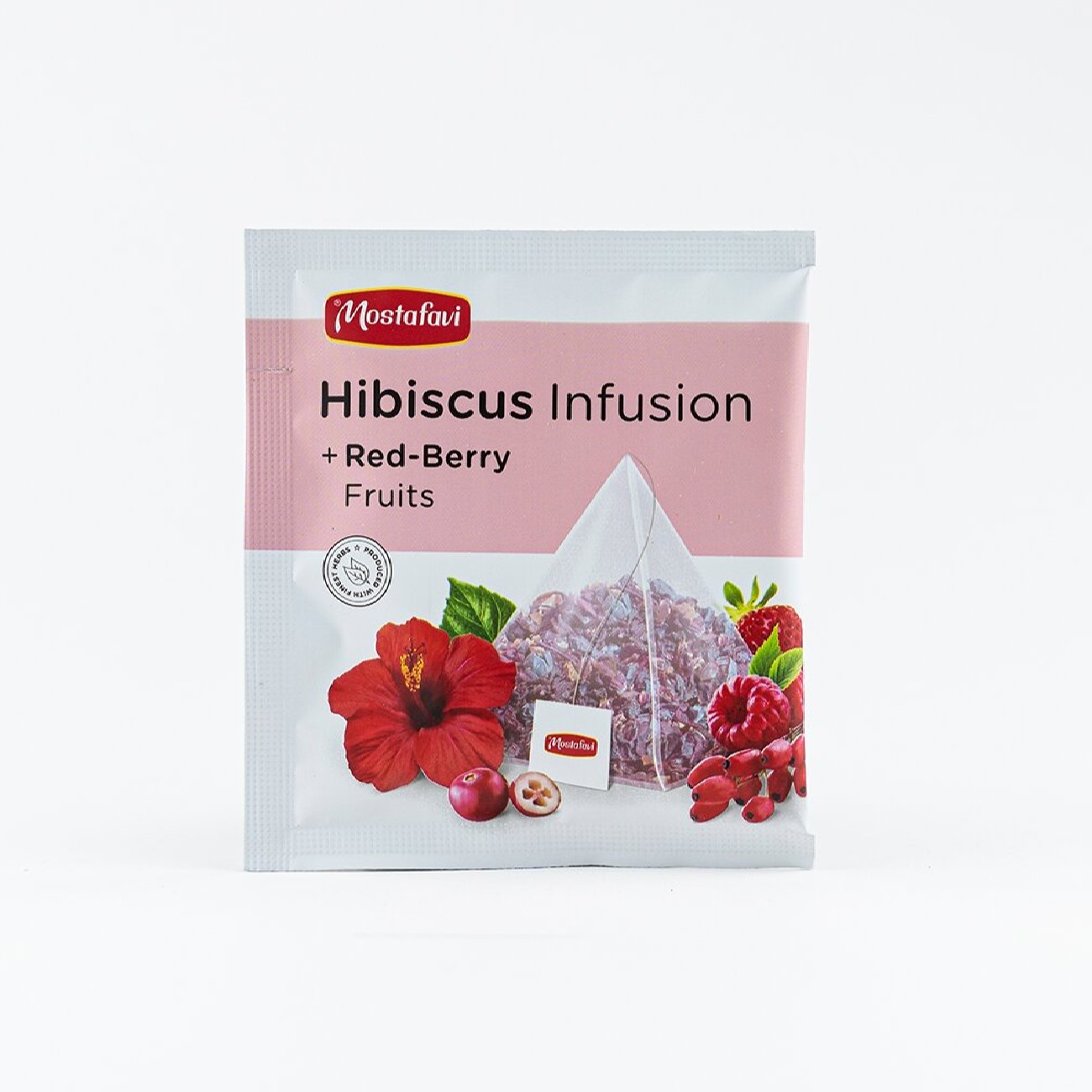 Hibiscus Infusie Zure Thee met Rode Vruchten (Pakket van 72)
