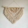 Woondecoratie Macramé Wandkleed – Cream Model Stro