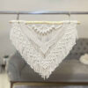 Woondecoratie Macramé Wandkleed – Cream Model Stro