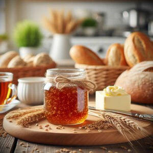 Iraanse Jam – Tarwekiem, 480 gram