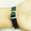 Islamitische Armband met Leer & Agaat Steen Verstelbaar Surah Al-Kafirun
