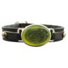 Islamitische Armband met Leer & Agaat Steen voor Mannen