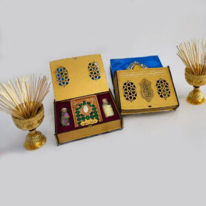 Islamitische Cadeauset Imam Ali met Bloem & Nabat