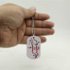 Islamitische Stalen Ketting met Labaik Ya Hussain