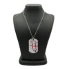 Islamitische Stalen Ketting met Labaik Ya Hussain
