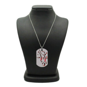 Islamitische Stalen Ketting met Labaik Ya Hussain