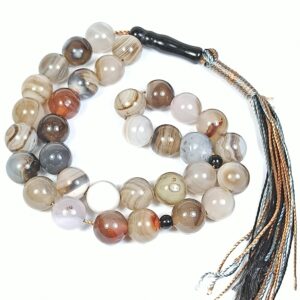 Islamitische Sulemani Hakik Rozenkrans Gebedskralen 33 Kralen Moslim Tasbih