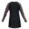 Islamitische Dames Modest Badkleding Set van 3 met Bloemenmouw