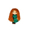 Amigurumi handgemaakte gehaakte pop Merida