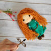 Amigurumi handgemaakte gehaakte pop Merida