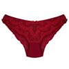 Rode Guipure Lingerieset – Bloemenmotief