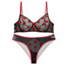 Zwarte Kanten Lingerieset – Teddy Ontwerp