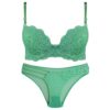 Groene Guipure Lingerieset – Bloemenmotief