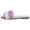 Roze Macramé Boho Chic Slippers – Model Bloem