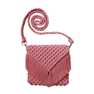 Macramé Schoudertas Handgeweven voor Vrouwen Model Boho