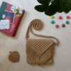 Macramé Schoudertas Handgeweven voor Vrouwen Model Boho