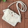 Macramé Schoudertas Handgeweven voor Vrouwen Model Refah